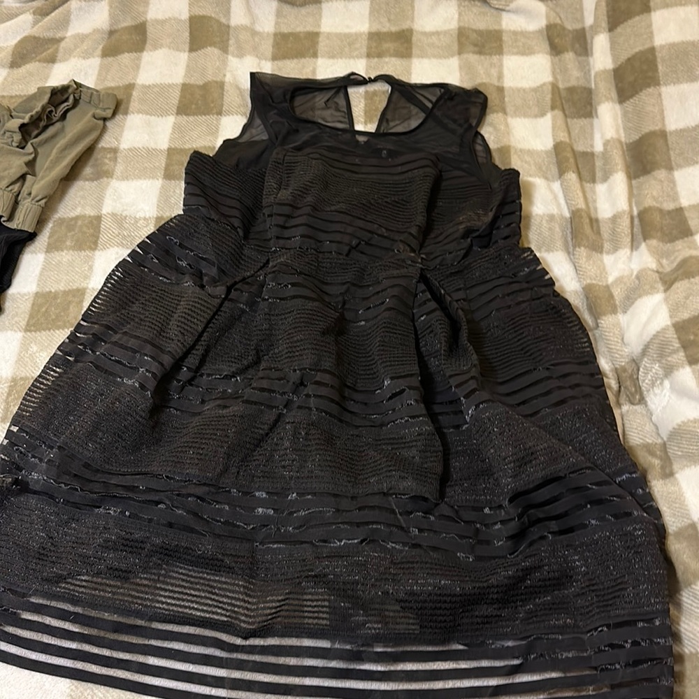 Torrid black lace dress